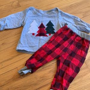 Infant Christmas pajama set